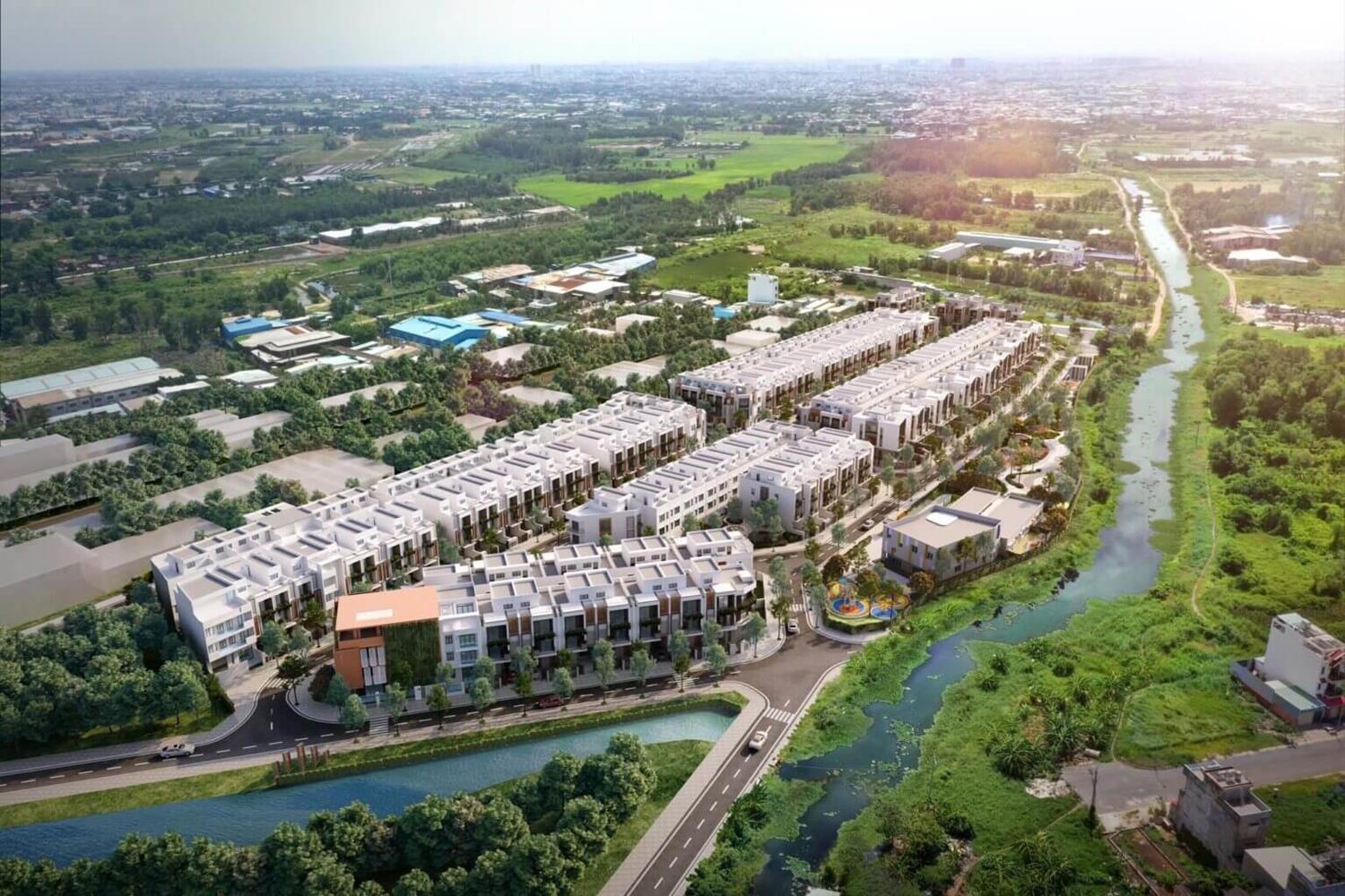 Vị trí chiến lược của The Meadow Bình Chánh 1